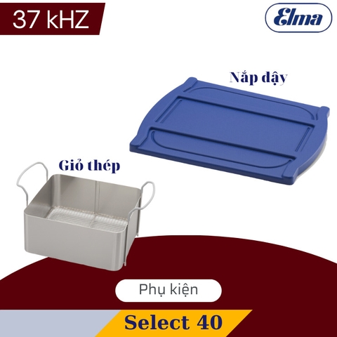 Bể rửa siêu âm Elma Select 40  3.9L
