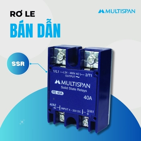 Rơ le bán dẫn RS-40A Multispan