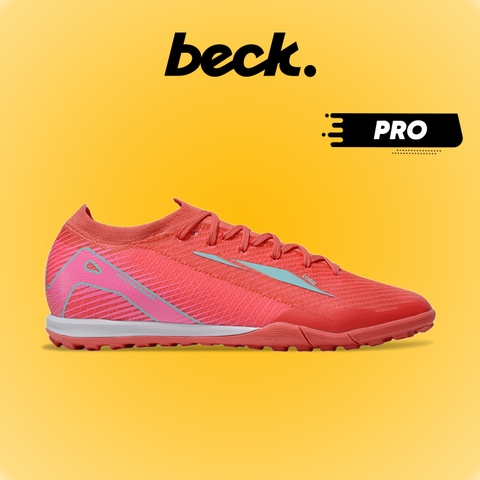 Giày Bóng Đá Mercurial VAPOR 16 PRO Đỏ Vạch Xanh Ngọc Đế Đệm Cổ Lửng HQ TF