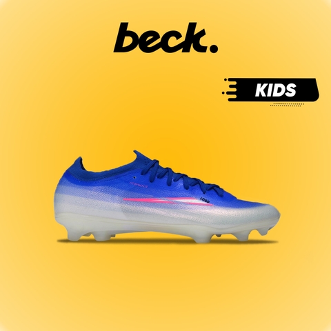Giày Bóng Đá Trẻ Em Mercurial Vapor 17 Elite Xanh Biển Trắng Hồng Cổ Lửng Đế Bóng HQ FG