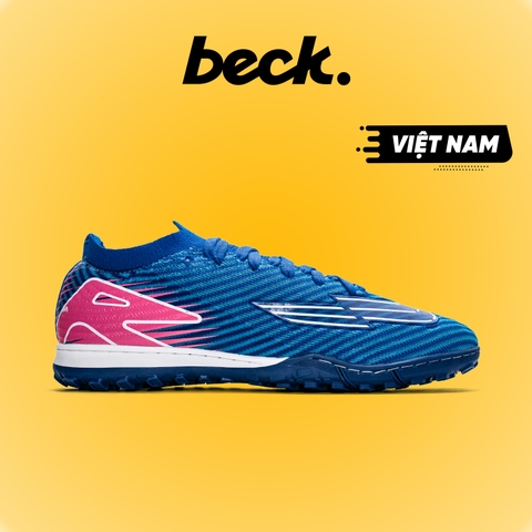 Giày Bóng Đá VN Vapor 16 Vải Dệt TF - Xanh Hồng