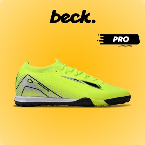 Giày Bóng Đá Mercurial VAPOR 16 PRO Xanh Lá Vạch Đen Đế Đệm Cổ Lửng HQ TF