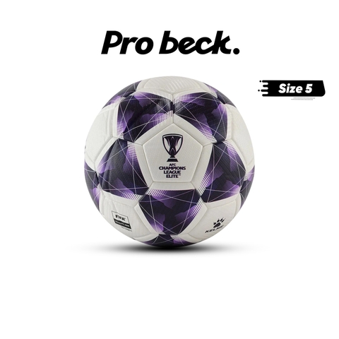 QUẢ BÓNG ĐÁ KELME AFC Champions League Two Size 5 - AFC25QU5000E - Trắng Tím