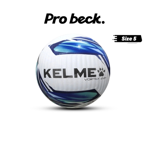 QUẢ BÓNG ĐÁ KELME Size 5 - 8301QU5080 - Trắng Xanh