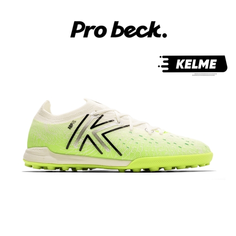 Giày Bóng Đá Kelme 5.0 TF - 9521ZX1324 - Trắng/Xanh Lá