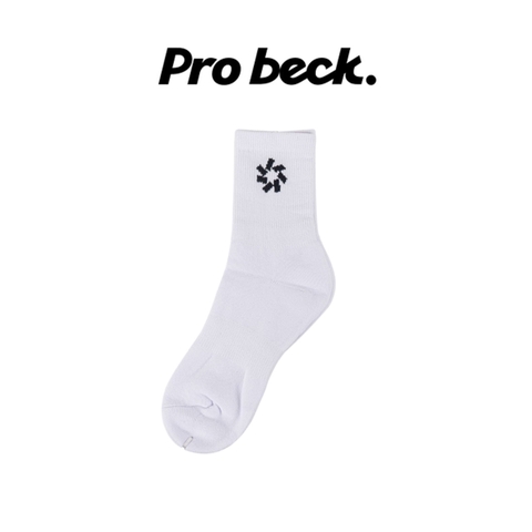 Tất Bóng Đá Cổ Trung 2 lớp Jogarbola - Trắng