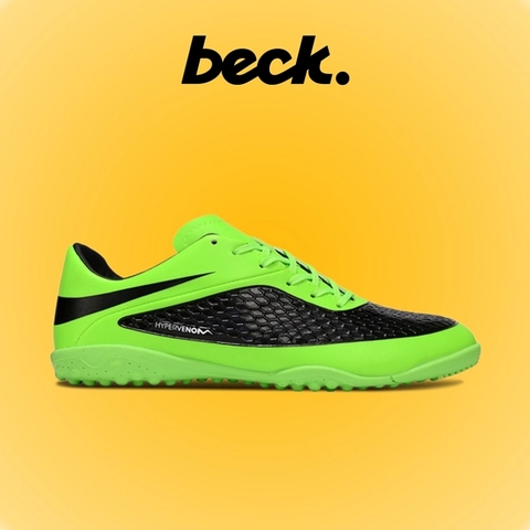 Giày Bóng Đá Nike Hypervenom Phelon Xanh Lá Đen TF