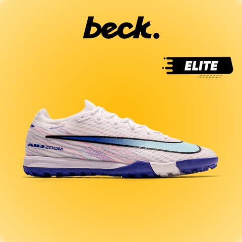 Giày Bóng Đá Nike Mercurial Vapor 16 Elite V2 Trắng Xanh Ngọc Tím Cổ Lửng TF