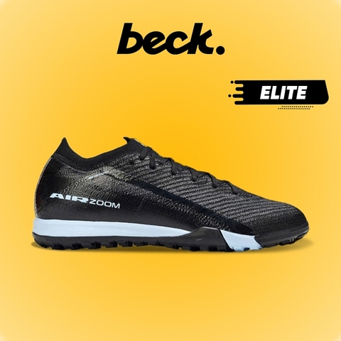 Giày Bóng Đá Nike Mercurial Vapor 16 Elite Đen Vạch Xanh Biển Cổ Lửng TF