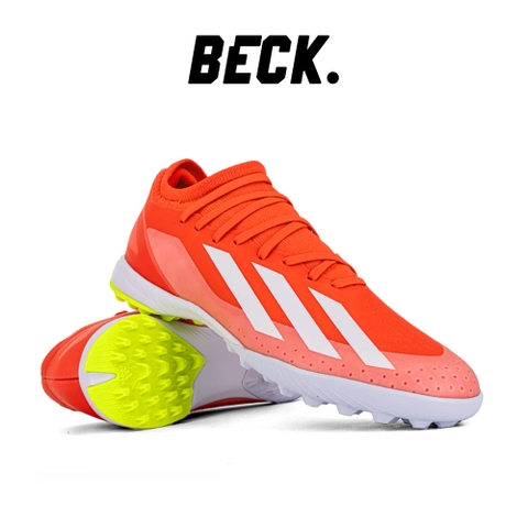 GIÀY BÓNG ĐÁ ADIDAS X CRAZYFAST LEAGUE TF Energy Citrus - IF0699 - ĐỎ/TRẮNG