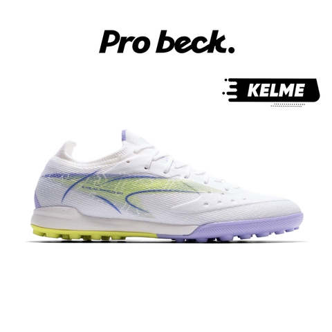 Giày Bóng Đá Kelme Flash 6.0.4 TF - 8621ZX1406 - Trắng Tím