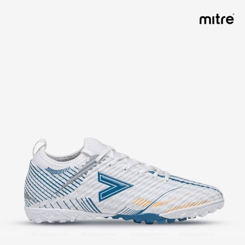 Giày Bóng Đá Mitre TF - 230727 - Trắng Xanh