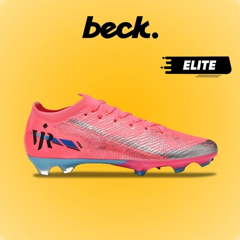 Giày Bóng Đá Mercurial Vapor 16 Elite Vini JR Hồng Xám Cổ Lửng FG