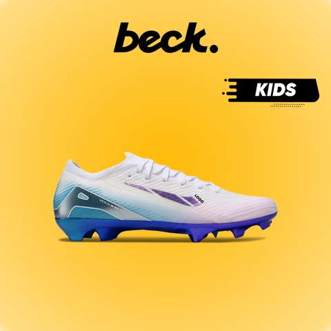 Giày Bóng Đá Trẻ Em Mercurial Vapor 16 Elite Hologram Trắng Xanh Cổ Lửng FG