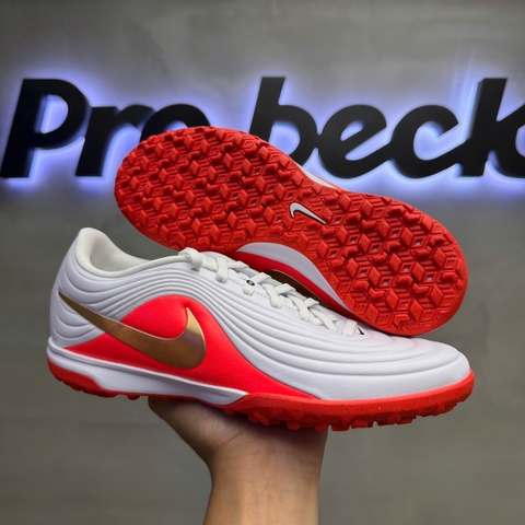 GIÀY BÓNG ĐÁ NIKE TIEMPO MAESTRO ACADEMY TF - IB4484-100 - TRẮNG/VÀNG/ĐỎ