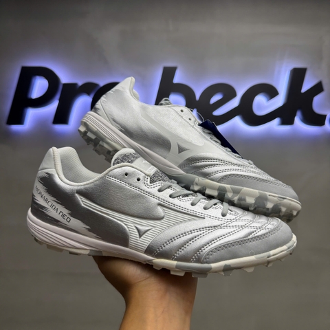 GIÀY BÓNG ĐÁ MIZUNO MONARCIDA NEO SALA PRO TF - Q1GB212103 - TRẮNG BẠC