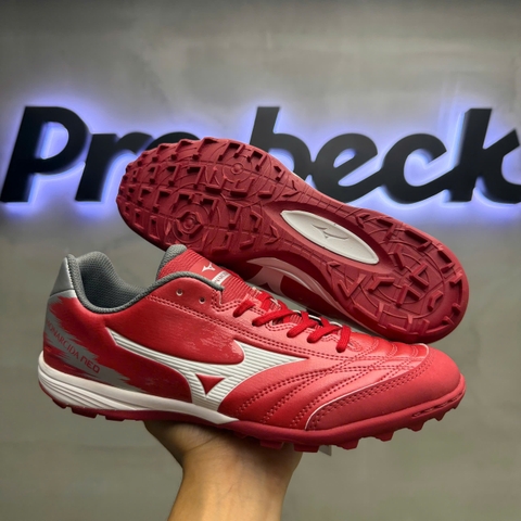 GIÀY BÓNG ĐÁ MIZUNO MONARCIDA NEO SALA PRO TF - Q1GB222160 - ĐỎ TRẮNG