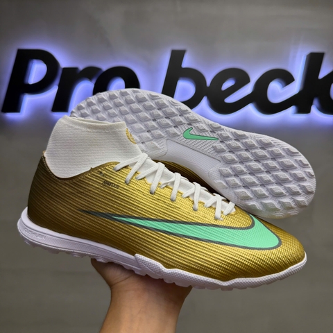 GIÀY BÓNG ĐÁ NIKE MERCURIAL SUPERFLY 11 ACADEMY TF KM - IR0787-701 - VÀNG/TRẮNG