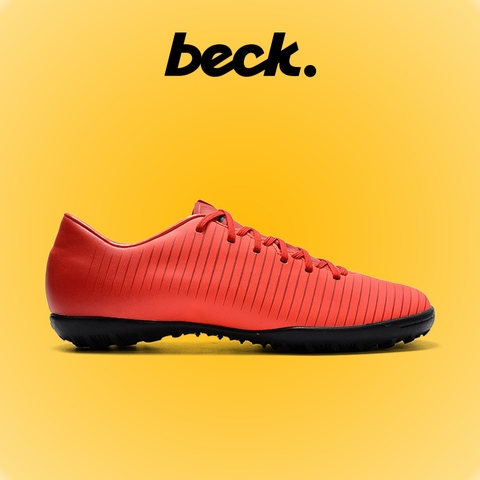 Giày Bóng Đá Nike Mercurial Vic 6 Đỏ Lưỡi Gà Liền TF