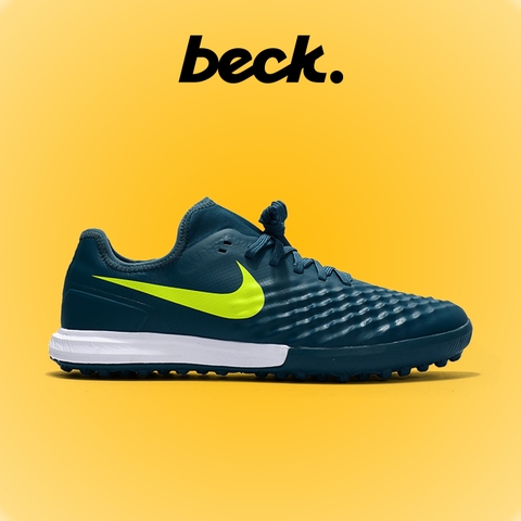 Giày Bóng Đá Nike MagistaX Finale Xanh Lục Vạch Chuối Cổ Lửng TF