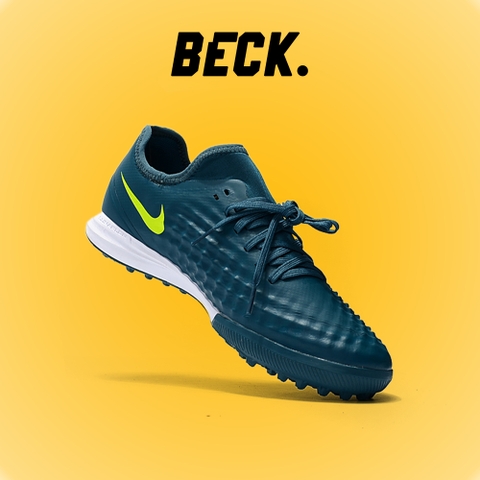 Giày Bóng Đá Nike MagistaX Finale Xanh Lục Vạch Chuối Cổ Lửng TF