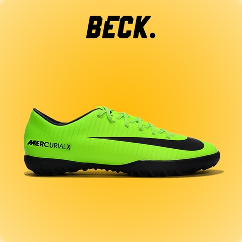 Giày Bóng Đá Nike Mercurial Vic 6 Xanh Lá Lưỡi Gà Liền TF