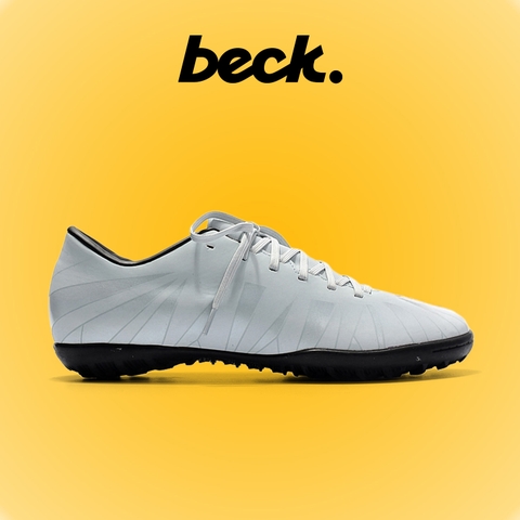 Giày Bóng Đá Nike Mercurial Vic 6 CR7 Trắng Vạch Đen Lưỡi Gà Liền TF