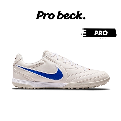 GIÀY BÓNG ĐÁ NIKE TIEMPO LIGERA PRO TF - IB4477-100 - TRẮNG/XANH BIỂN
