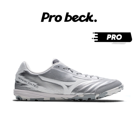 GIÀY BÓNG ĐÁ MIZUNO MONARCIDA NEO SALA PRO TF - Q1GB212103 - TRẮNG BẠC