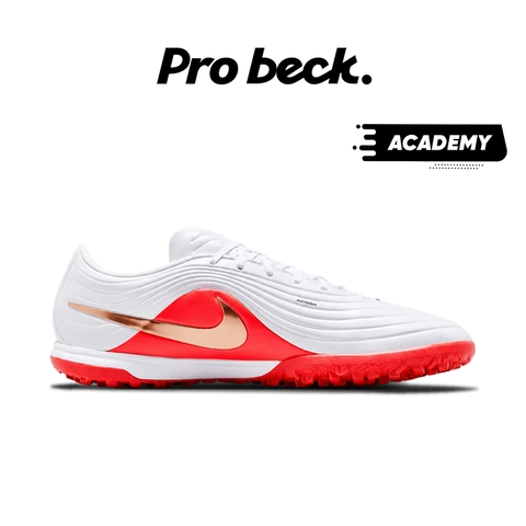 GIÀY BÓNG ĐÁ NIKE TIEMPO MAESTRO ACADEMY TF - IB4484-100 - TRẮNG/VÀNG/ĐỎ