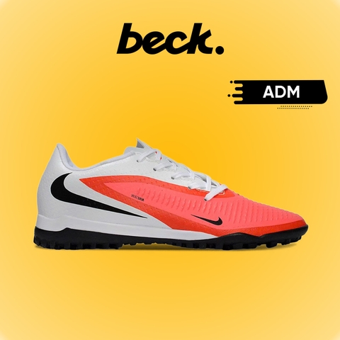 Giày Bóng Đá Nike Phantom 6 Academy Đỏ Gót Trắng TF