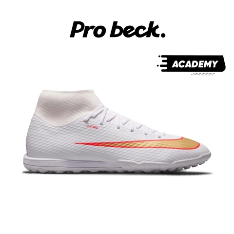 GIÀY BÓNG ĐÁ NIKE MERCURIAL SUPERFLY 11 ACADEMYT TF - IO1494-100 - TRẮNG/VÀNG
