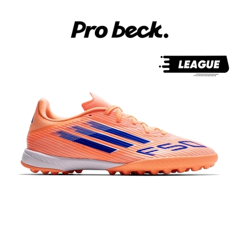 GIÀY BÓNG ĐÁ F50 LEAGUE TF - JH7723 - CAM/XANH