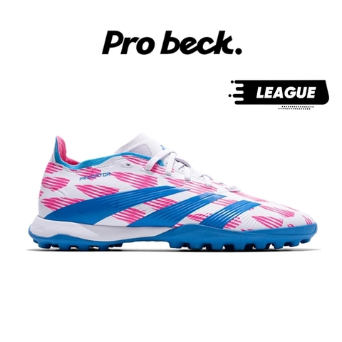 GIÀY BÓNG ĐÁ PREDATOR LEAGUE TF - IF6379 - TRẮNG/HỒNG/XANH