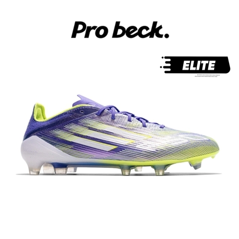 GIÀY BÓNG ĐÁ F50 ELITE FG Radiant Blaze - JH7615 - TÍM/TRẮNG
