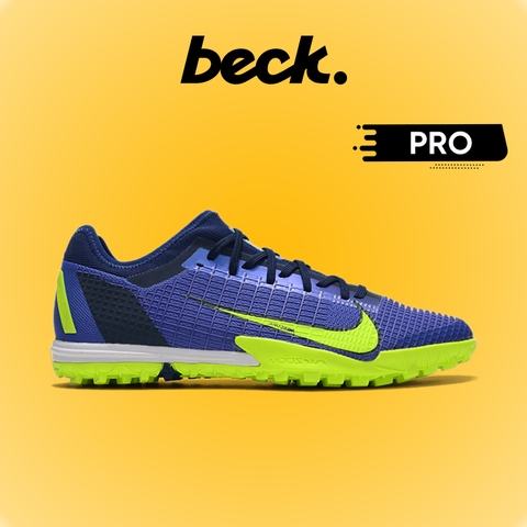 Giày Bóng Đá Nike Mercurial Vapor 14 Pro Tím Vạch Nõn Chuối Cổ Lửng HQ TF