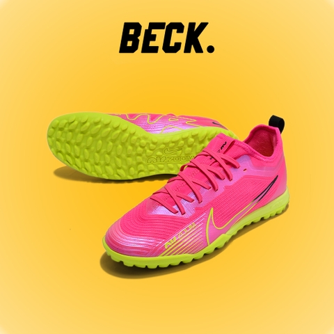 Giày Bóng Đá Nike Mercurial Vapor 15 Pro Hồng Đế Nõn Chuối Cổ Lửng HQ TF