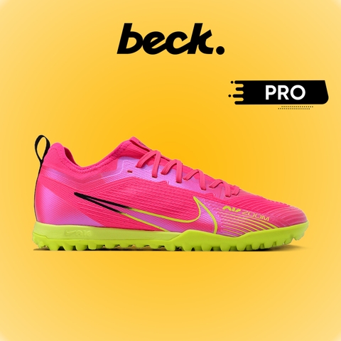 Giày Bóng Đá Nike Mercurial Vapor 15 Pro Hồng Đế Nõn Chuối Cổ Lửng HQ TF