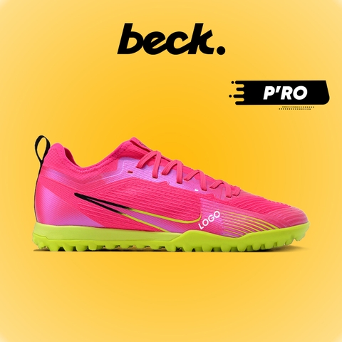 Giày Bóng Đá Nike Mercurial Vapor 15 Pro Hồng Đế Nõn Chuối Cổ Lửng HQ TF