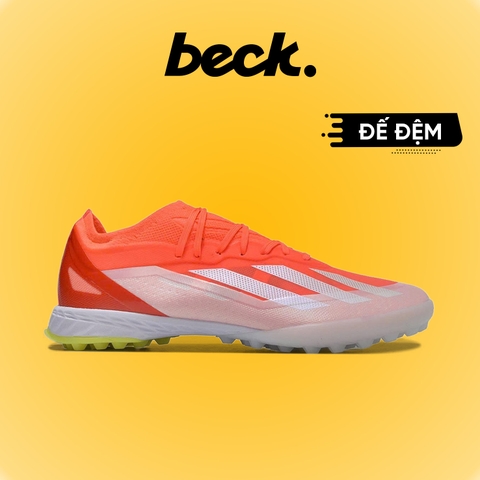 Giày Bóng Đá Adidas X Crazyfast.1 Đỏ Vạch trắng TF