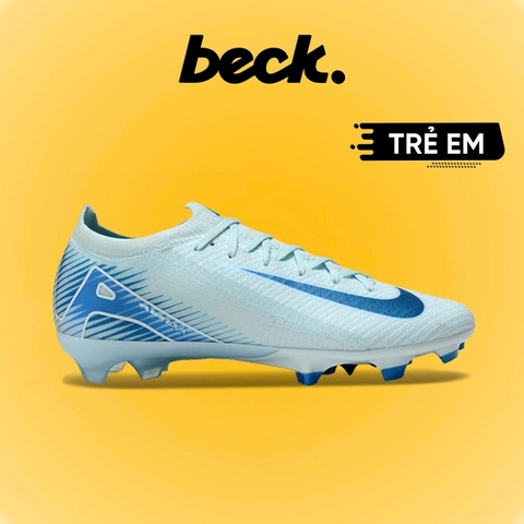 Giày Bóng Đá Trẻ Em Nike Mercurial Vapor 16 Elite Xanh Biển Cổ Lửng FG