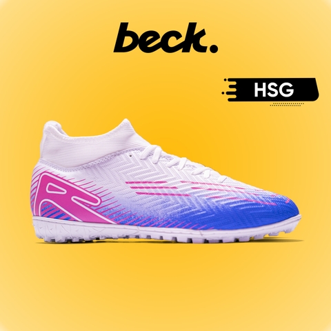 Giày Bóng Đá VN Nike Mercurial Vapor 16 Elite Cổ Cao TF - Xanh Hồng