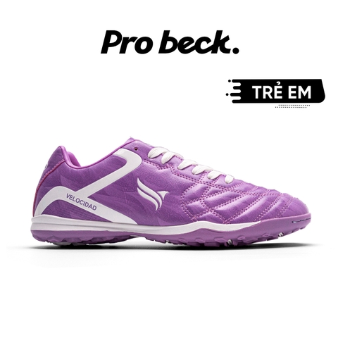 Giày Bóng Đá Trẻ Em Kamito Velocidad PLAY Tím TF