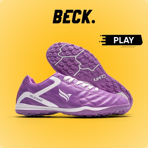 Giày Bóng Đá Kamito Velocidad PLAY Tím TF