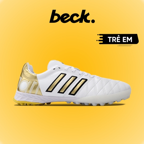 Giày Bóng Đá Trẻ Em Adidas Adipure 11Pro Toni Kroos Limited Edition Trắng Vàng Đồng TF