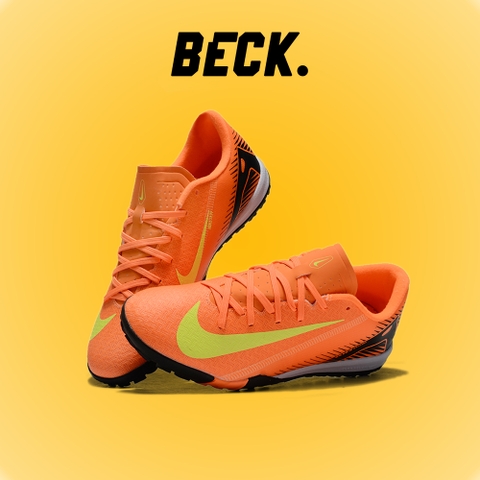 Giày Bóng Đá Nike Mercurial VAPOR 16 ACADEMY Đế Đệm Lưỡi Gà Liền Cam Vàng TF