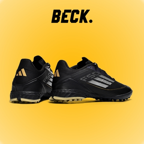 Giày Bóng Đá Adidas F50 League Đen Đế Vàng TF