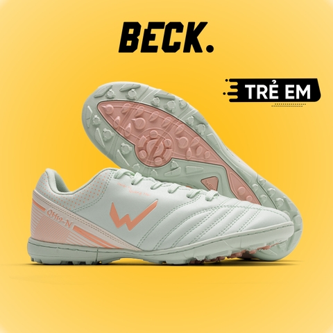 Giày Bóng Đá Trẻ Em Wika QH19 Neo TF - Xanh Mint