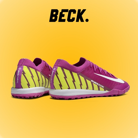 Giày Bóng Đá Nike Mercurial Vapor 16 Pro V1 Tím Hồng Đậm Cổ Lửng TF