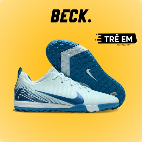 Giày Bóng Đá Trẻ Em Nike Mercurial Vapor 16 Pro V2 Xanh Dương Cổ Lửng TF